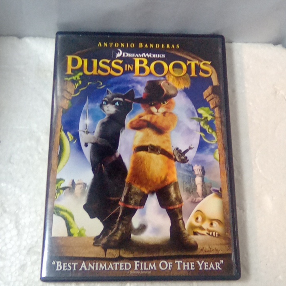 Puss in Boots Dvd